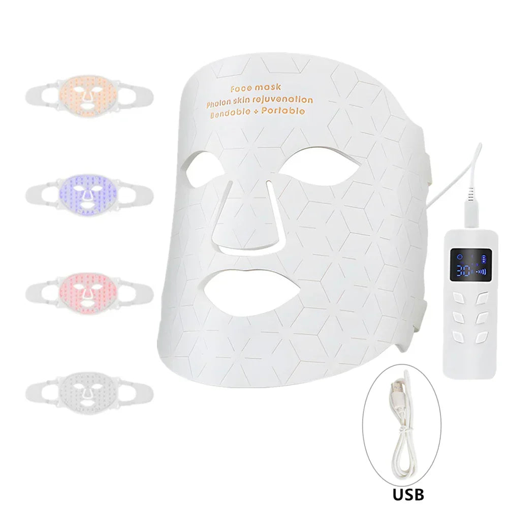 LED LIGHT THERAPY SKINCARE MASK